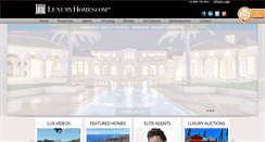 Desktop Screenshot of luxuryhomes.com