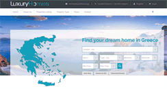 Desktop Screenshot of luxuryhomes.gr